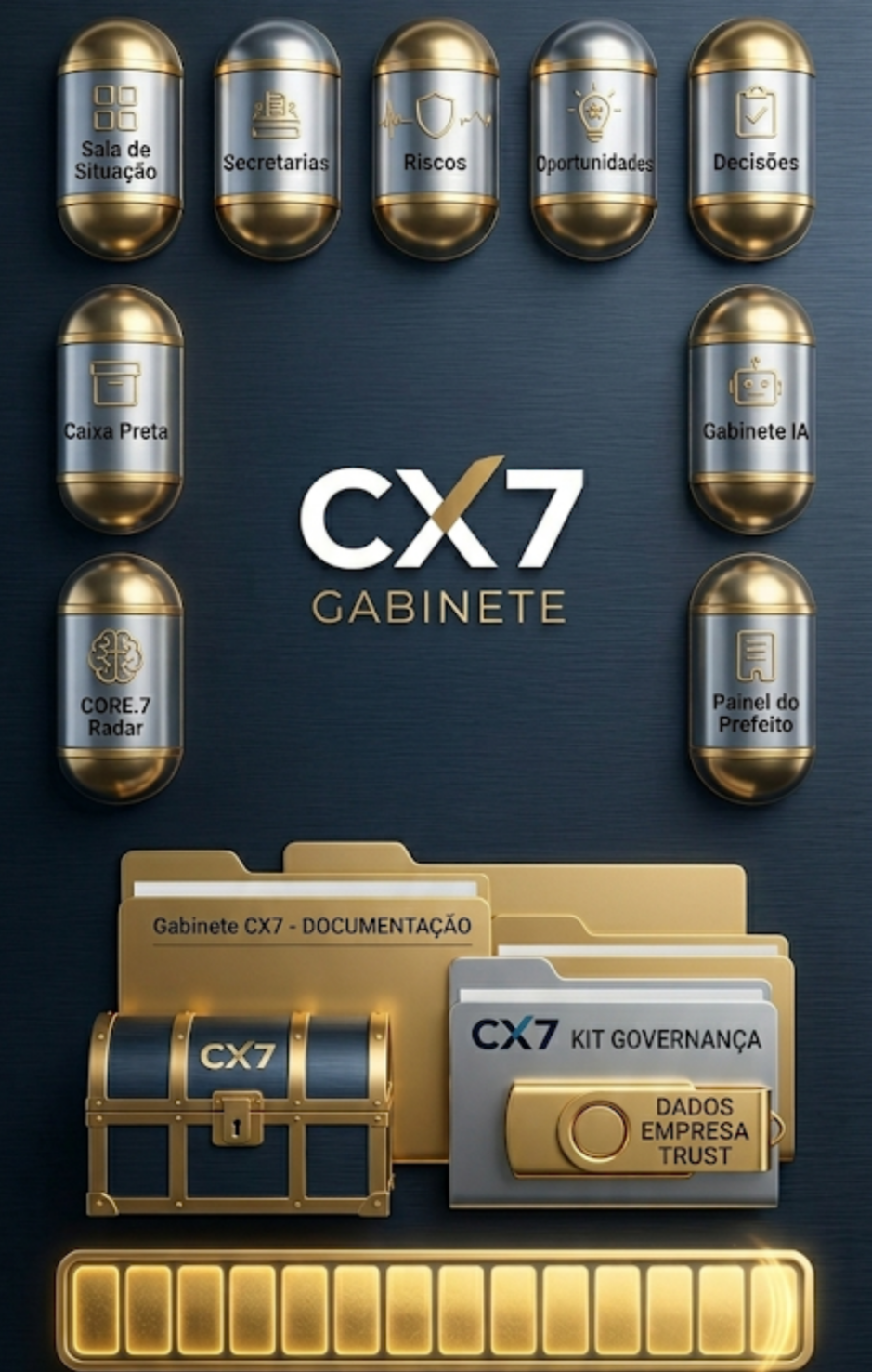 Gabinete CX7 — Salas Executivas